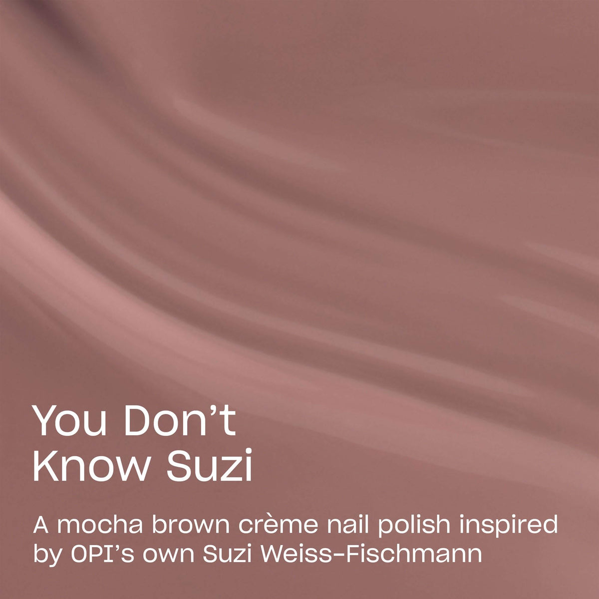 Close-up of OPI Nail Lacquer You Don’t Know Suzi bottle