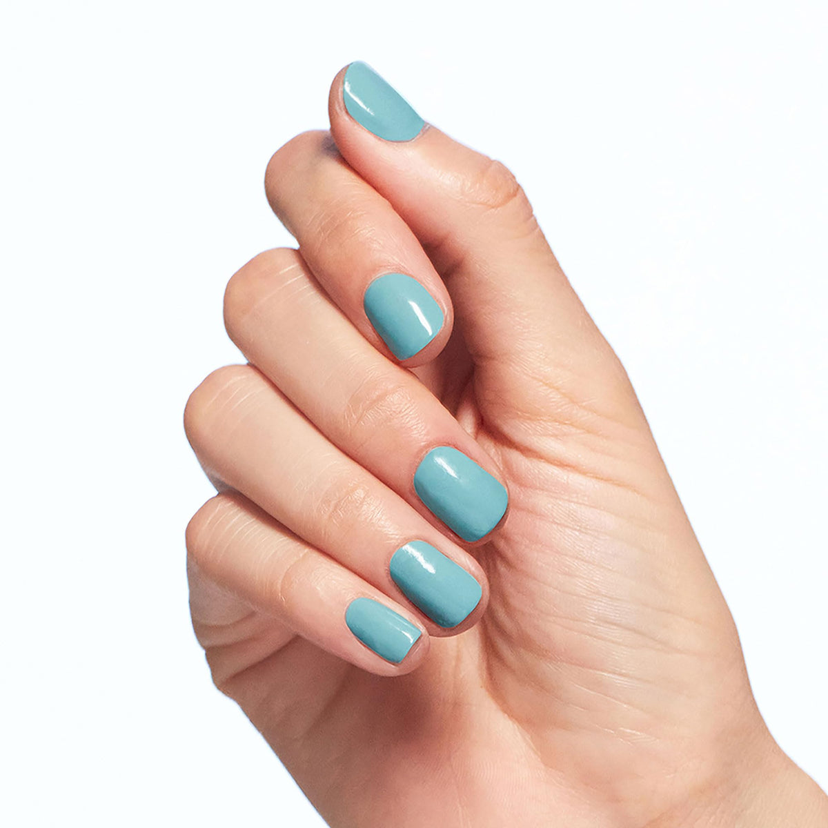 Close-up of OPI NFTease Me nail polish texture