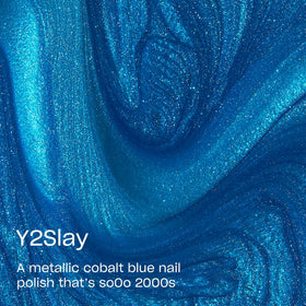 Close-up of OPI Y2Slay brush for smooth application