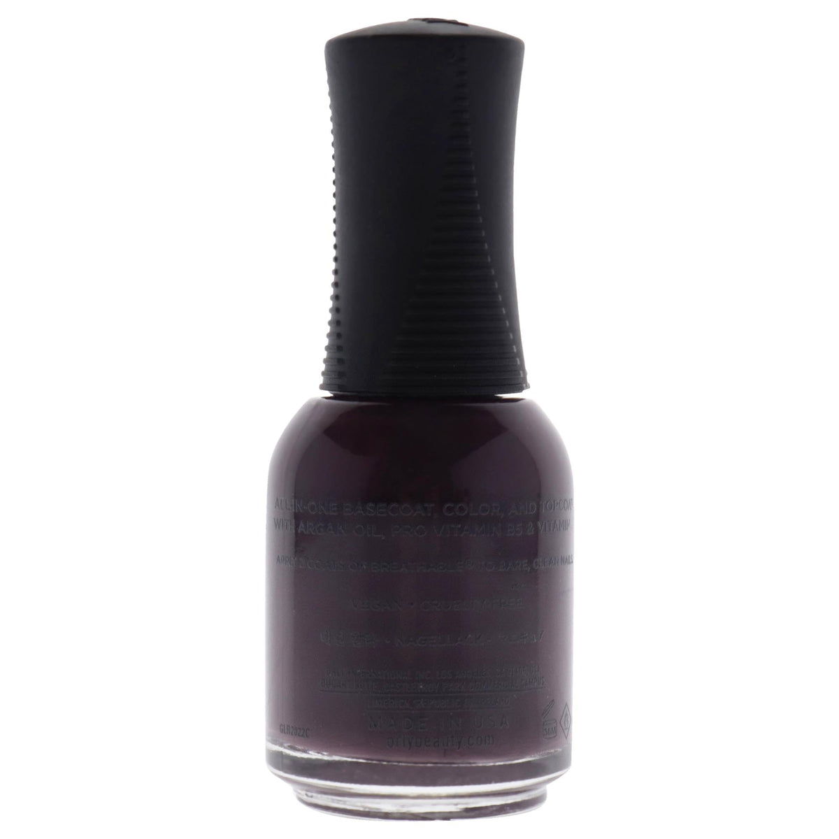 Close-up of Orly Breathable Nail Polish brush and cap