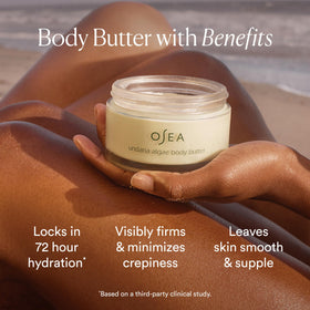 Close-up of OSEA Undaria Algae™ Body Butter texture