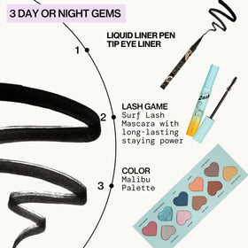 Close-up of Pacifica Black Liquid Eyeliner Pen tip