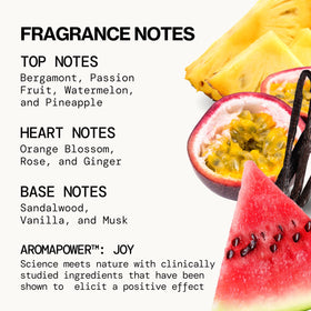 Close-up of Pacifica Passion Fruit Perfume spray nozzle