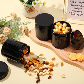 Close-up of Patelai plastic jar showing the foam liner and lid