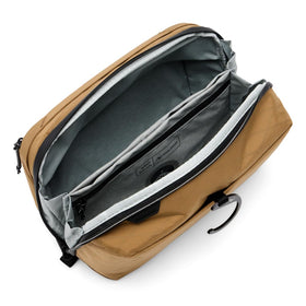 Close-up of Peak Design Wash Pouch zip opening