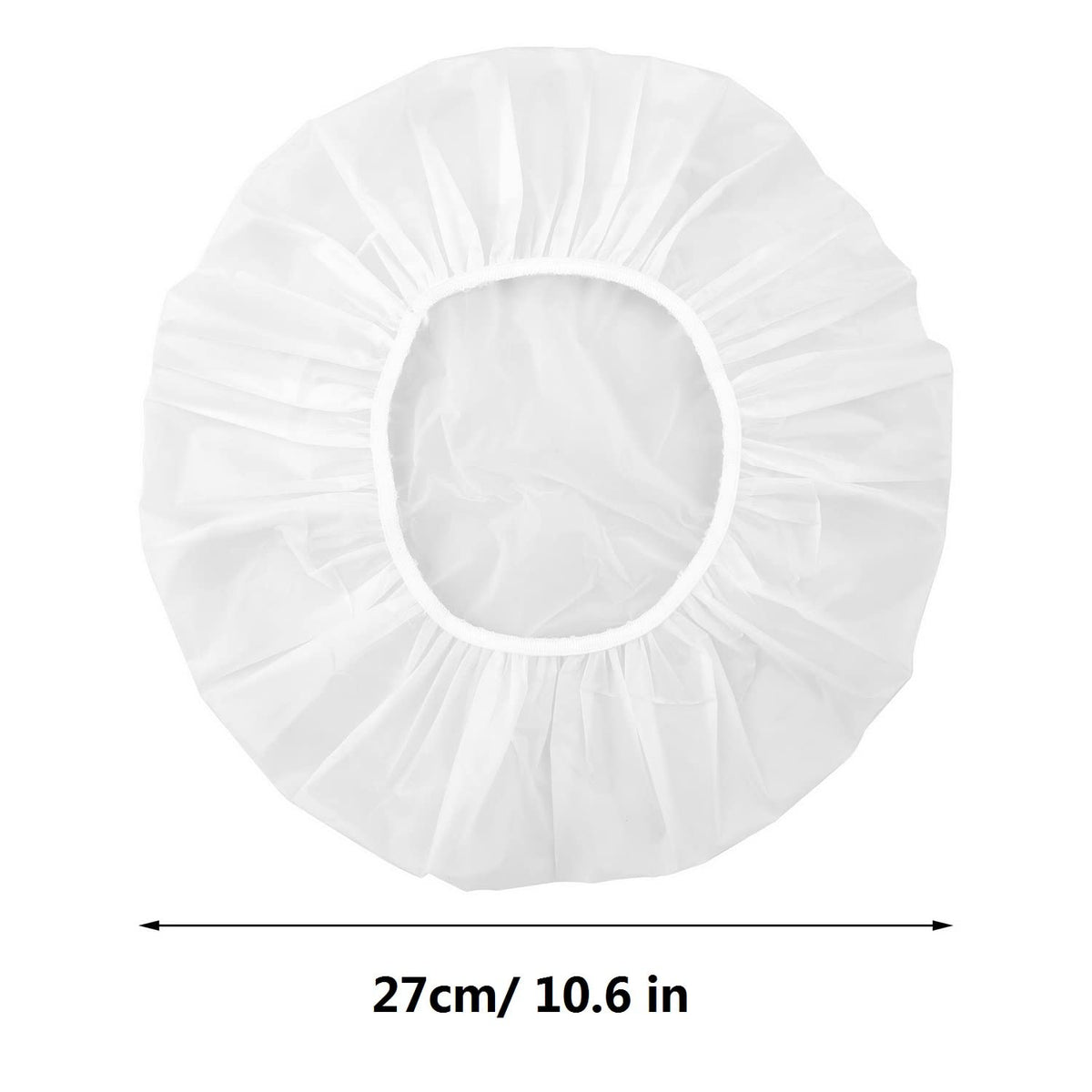 Close-up of Pengxiaomei shower cap elastic band