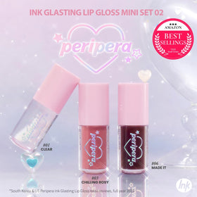 Close-up of Peripera Ink Glasting Lip Gloss shade #01