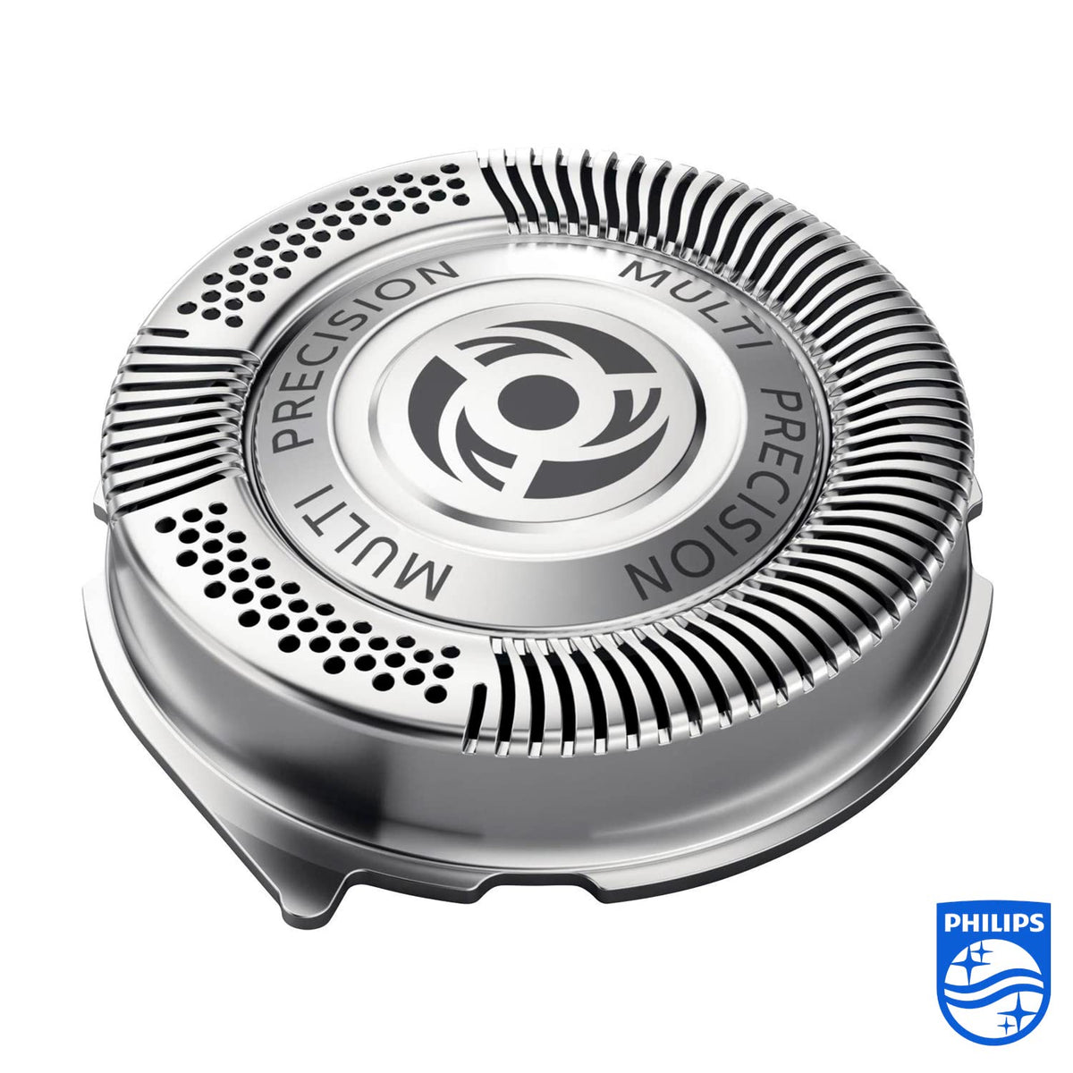 Close-up of PHILIPS SH50/50 replacement blades showing blade design