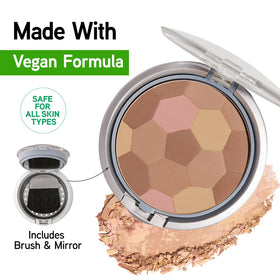 Close-up of Physicians Formula bronzer texture