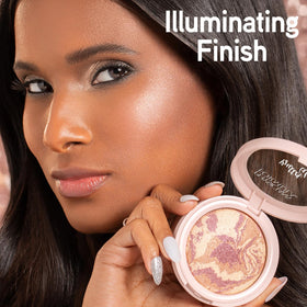 Close-up of Physicians Formula Butter Glow Pressed Powder texture