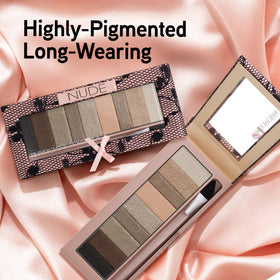 Close-up of Physicians Formula Shimmer Strips Eyeshadow shades