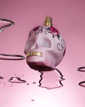 Close-up of Police To Be Tattooart Eau de Parfum bottle details