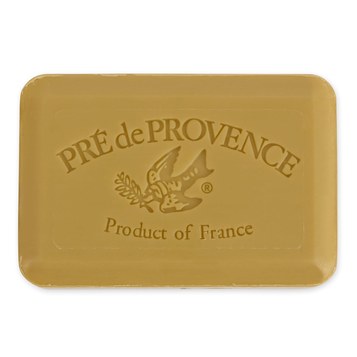 Close-up of Pre de Provence Artisanal Soap Bar showing texture