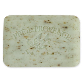Close-up of Pre de Provence Rosemary Mint Soap Bar texture