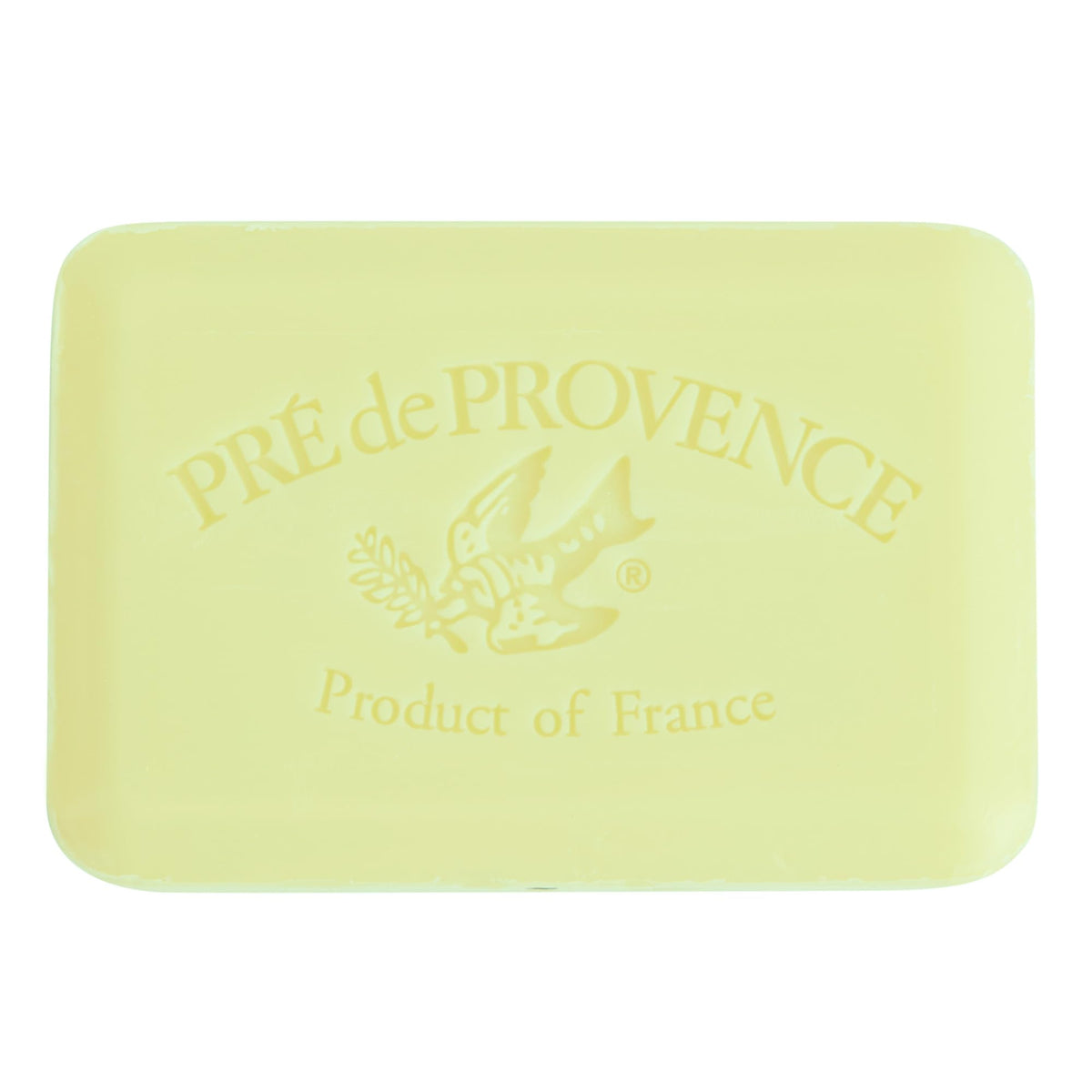 Close-up of Pre de Provence soap bar texture