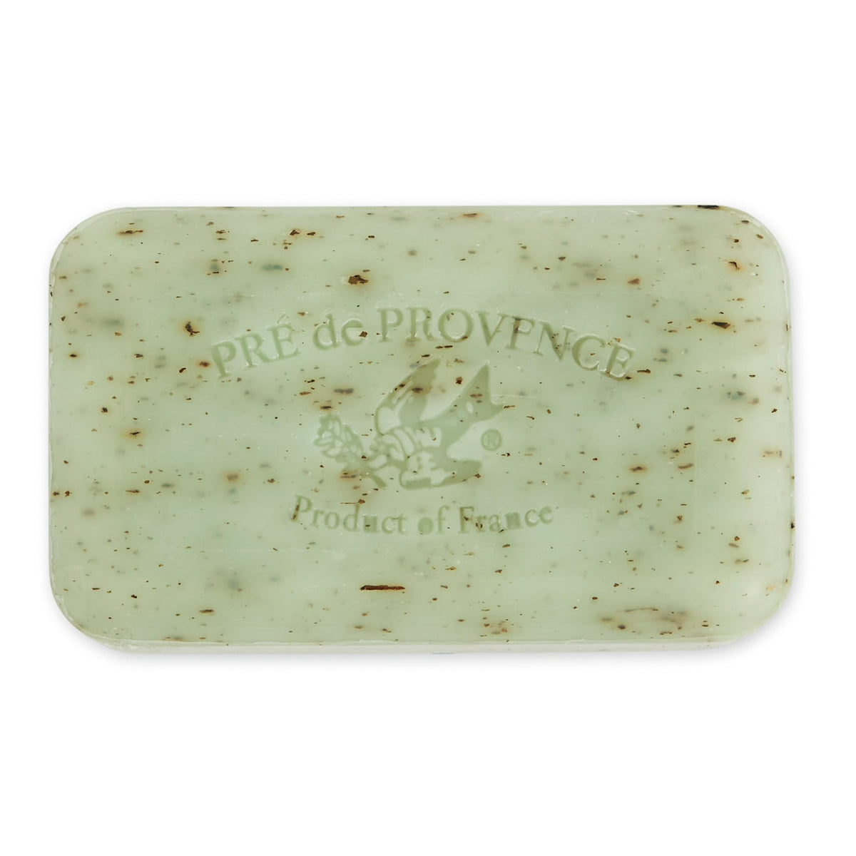 Close-up of Pre de Provence soap bar texture