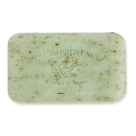 Close-up of Pre de Provence soap bar texture
