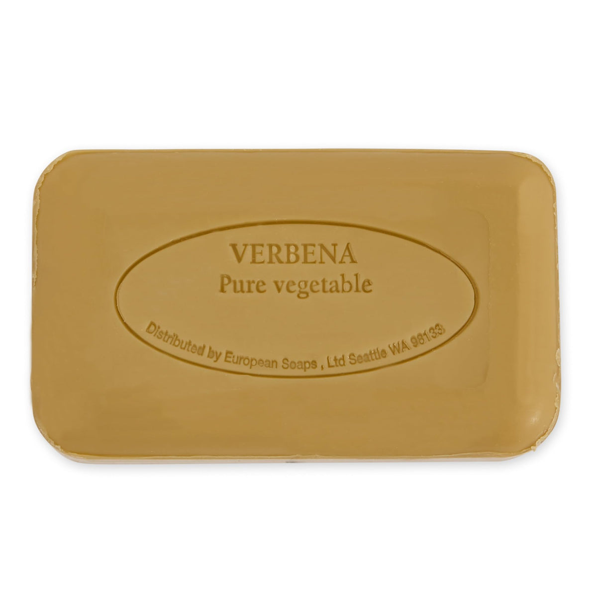 Close-up of Pre de Provence Verbena Soap Bar texture