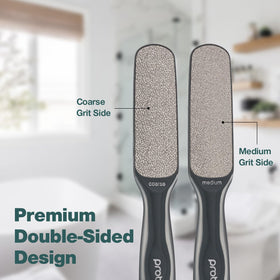 Close-up of Probelle foot file showing medium side