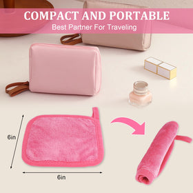 Close-up of Puomue Makeup Remover Cloth showing soft texture