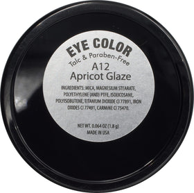 Close-up of Pure Ziva Apricot Peach Glaze Eyeshadow texture