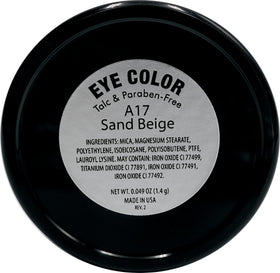 Close-up of Pure Ziva Sand Beige Eyeshadow pan