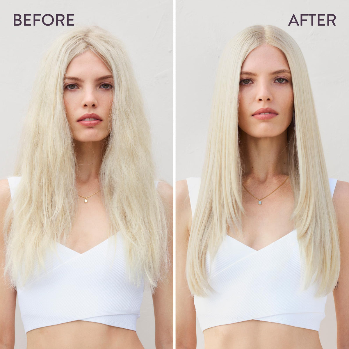 Close-up of Pureology Strength Conditioner texture