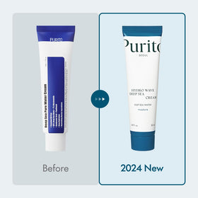 Close-up of PURITO Deep Sea Cream texture