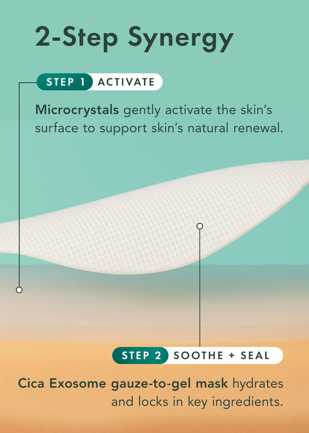 Close-up of Rael Facial Sheet Mask texture