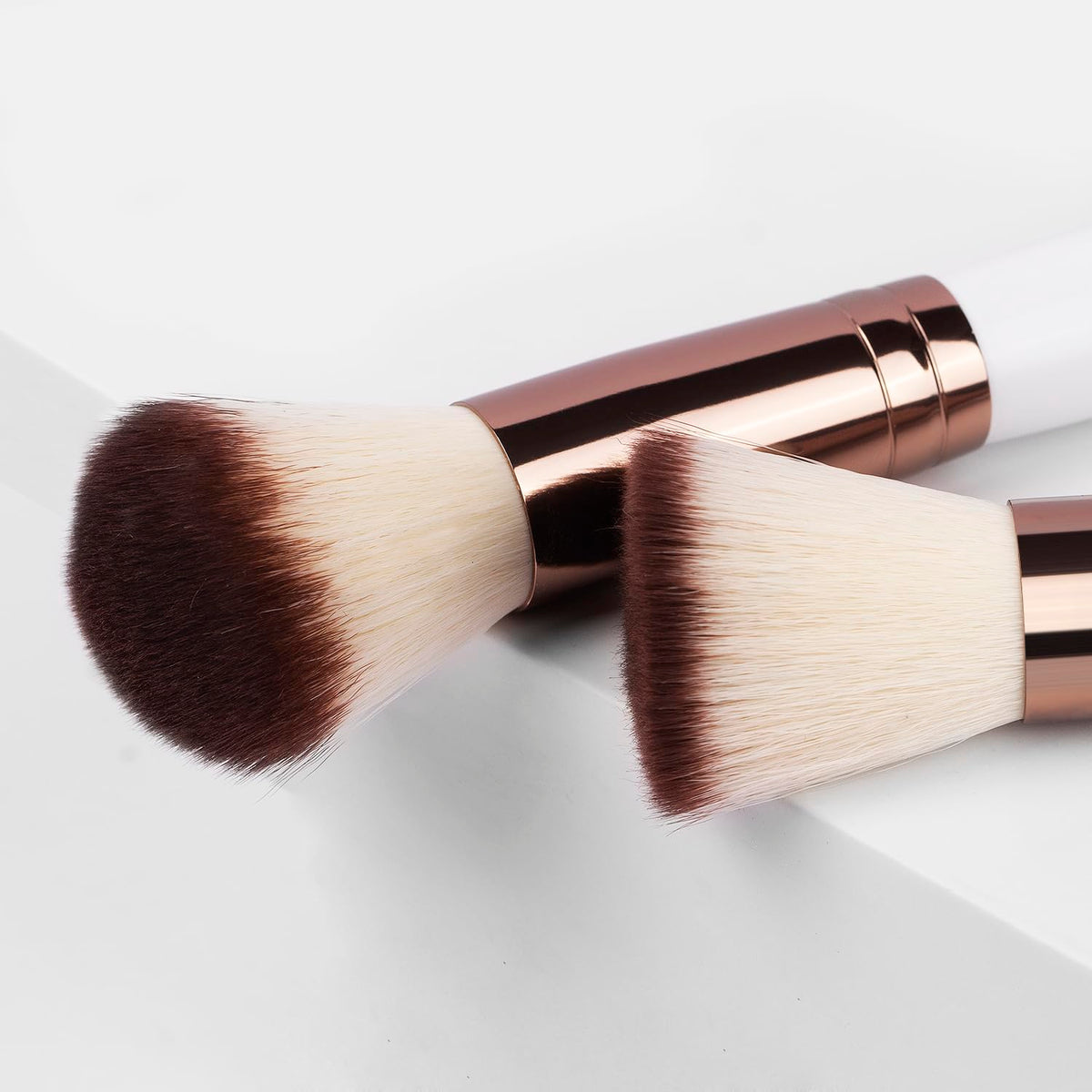 Close-up of Real Perfection makeup brush bristles