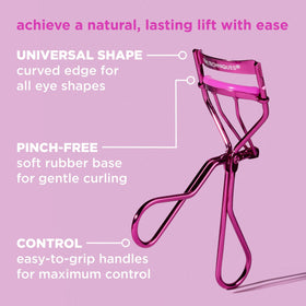 Close-up of Real Techniques eyelash curler rubber pad