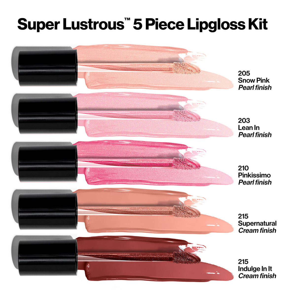 Close-up of REVLON Supernatural Lipgloss from the set