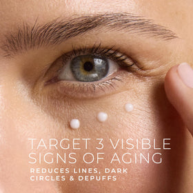 Close-up of RoC Retinol Correxion Eye Cream texture