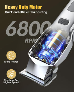 Close-up of Romanda T-blade trimmer for precise cuts