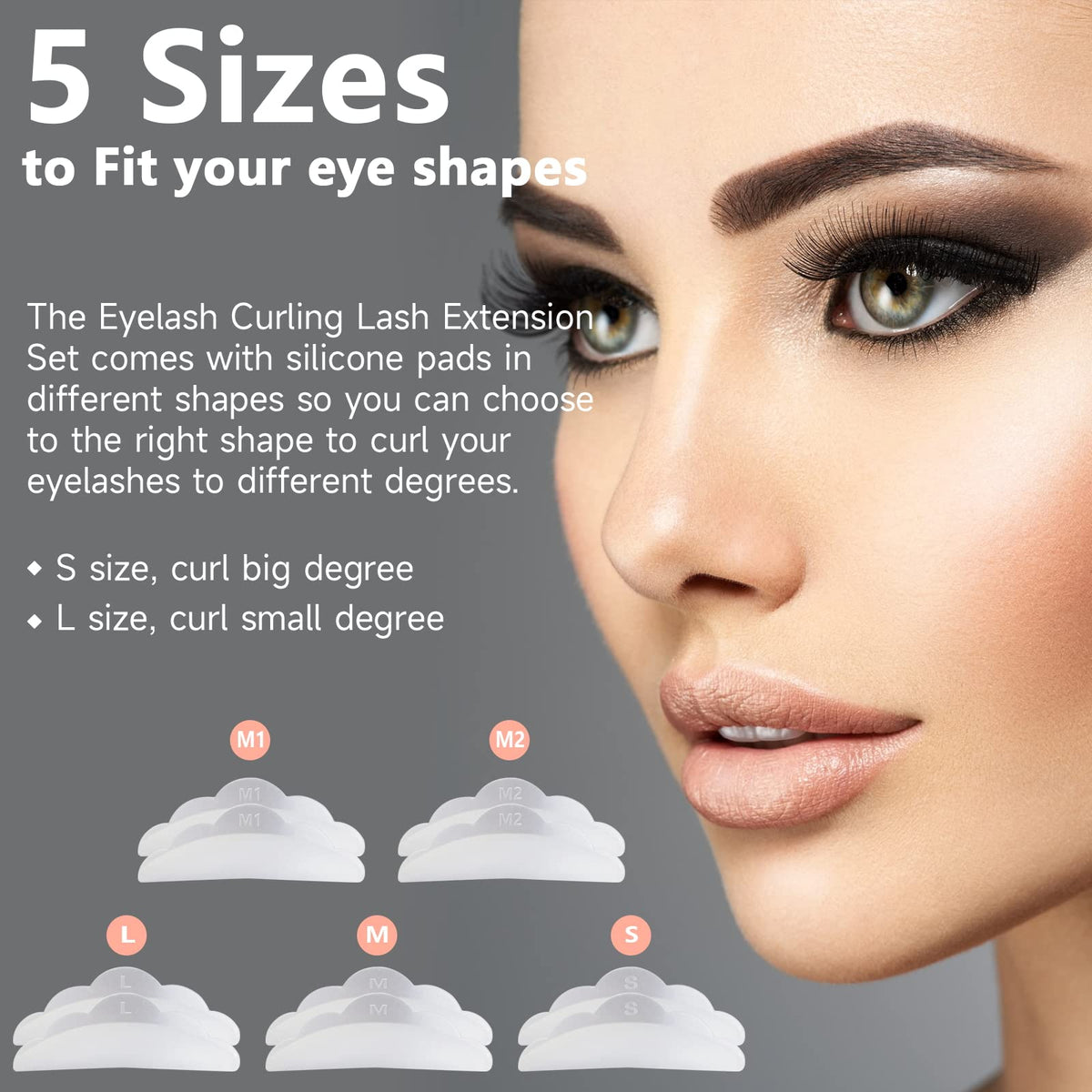 Close-up of RONKIE lash perming solution bottle