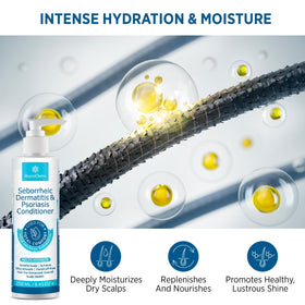 Close-up of Roycederm Scalp Care Conditioner cap