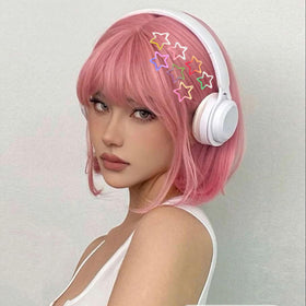 Close-up of SAOROPEB Star Hair Clip with star shape