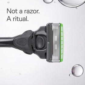 Close-up of Schick Hydro Sensitive blade with Skin Guards