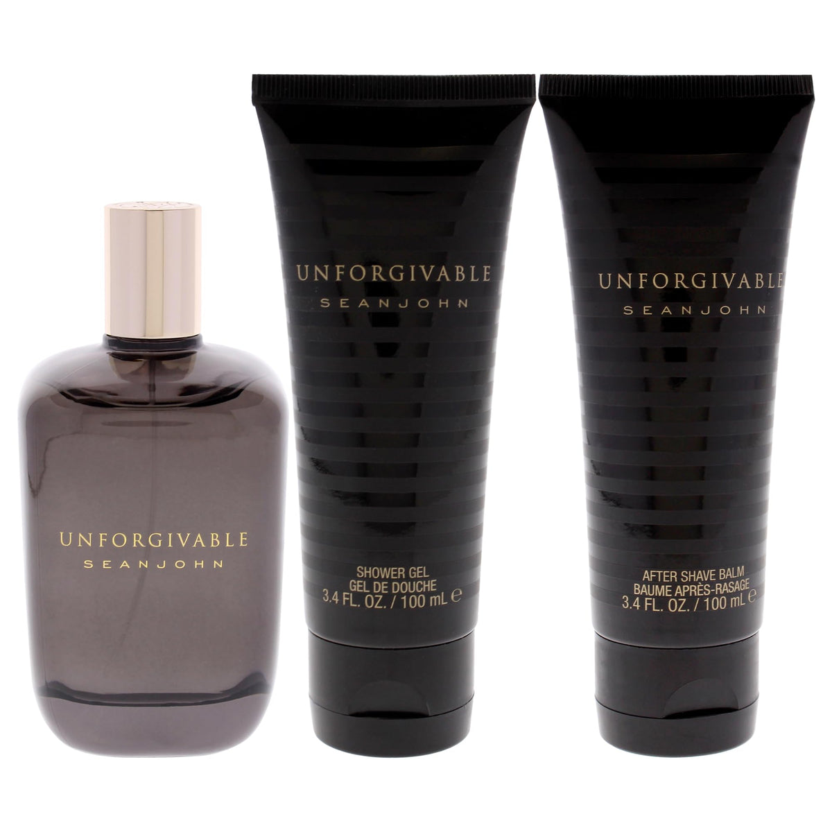Close-up of Sean John Unforgivable EDT Spray 4.2oz bottle