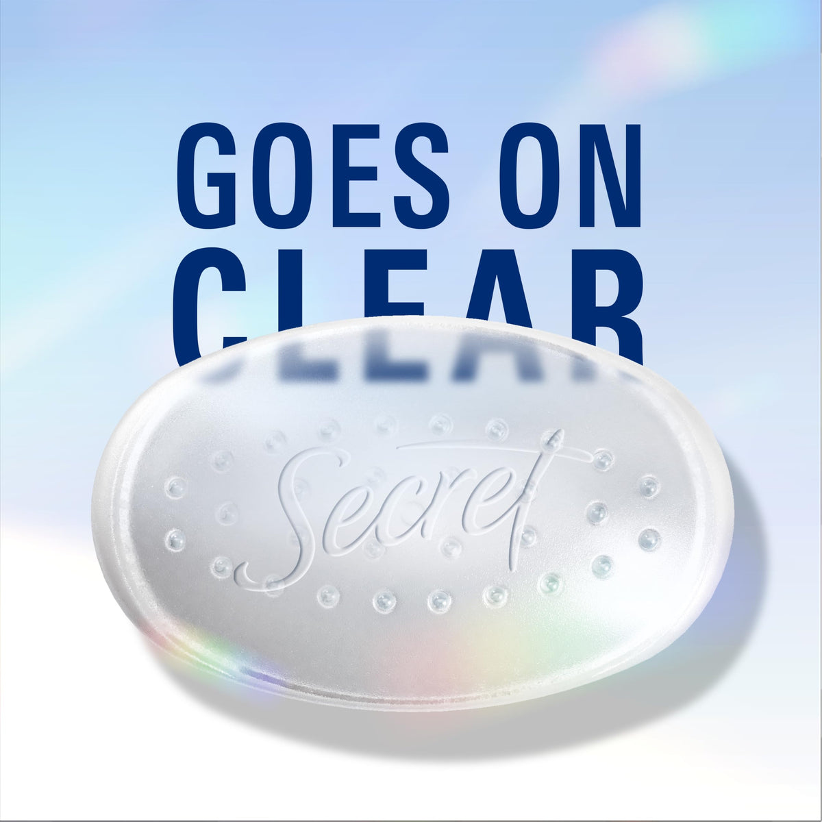 Close-up of Secret Clinical Strength Antiperspirant 100HR applicator