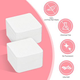 Close-up of Seonggong Lint Free Nail Wipes dispenser