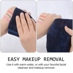 Close-up of SINLAND Microfiber Facial Cloths texture