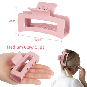 Close-up of Sisiaipu medium claw clip showing non-slip design