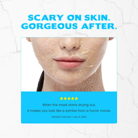 Close-up of SKIN1004 Zombie Pack powder and activator
