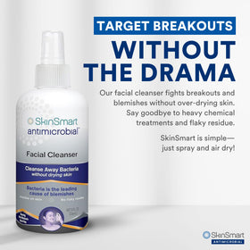 Close-up of SkinSmart Antimicrobial Facial Cleanser nozzle