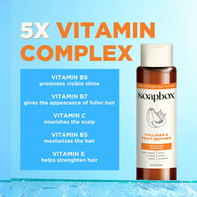 Close-up of Soapbox Shampoo texture