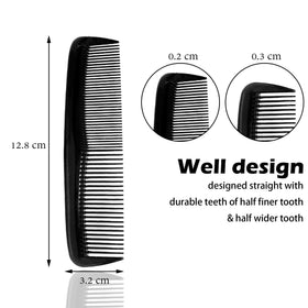 Close-up of Soft 'N Style comb showing fine teeth