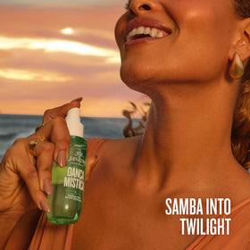 Close-up of Sol de Janeiro Danca Mistica Perfume Mist sprayer