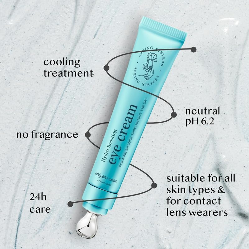 Close-up of SPRING SISTERS Under Eye Cream applicator