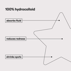Close-up of Starface Hydro-Star® Hydrocolloid Pimple Patch